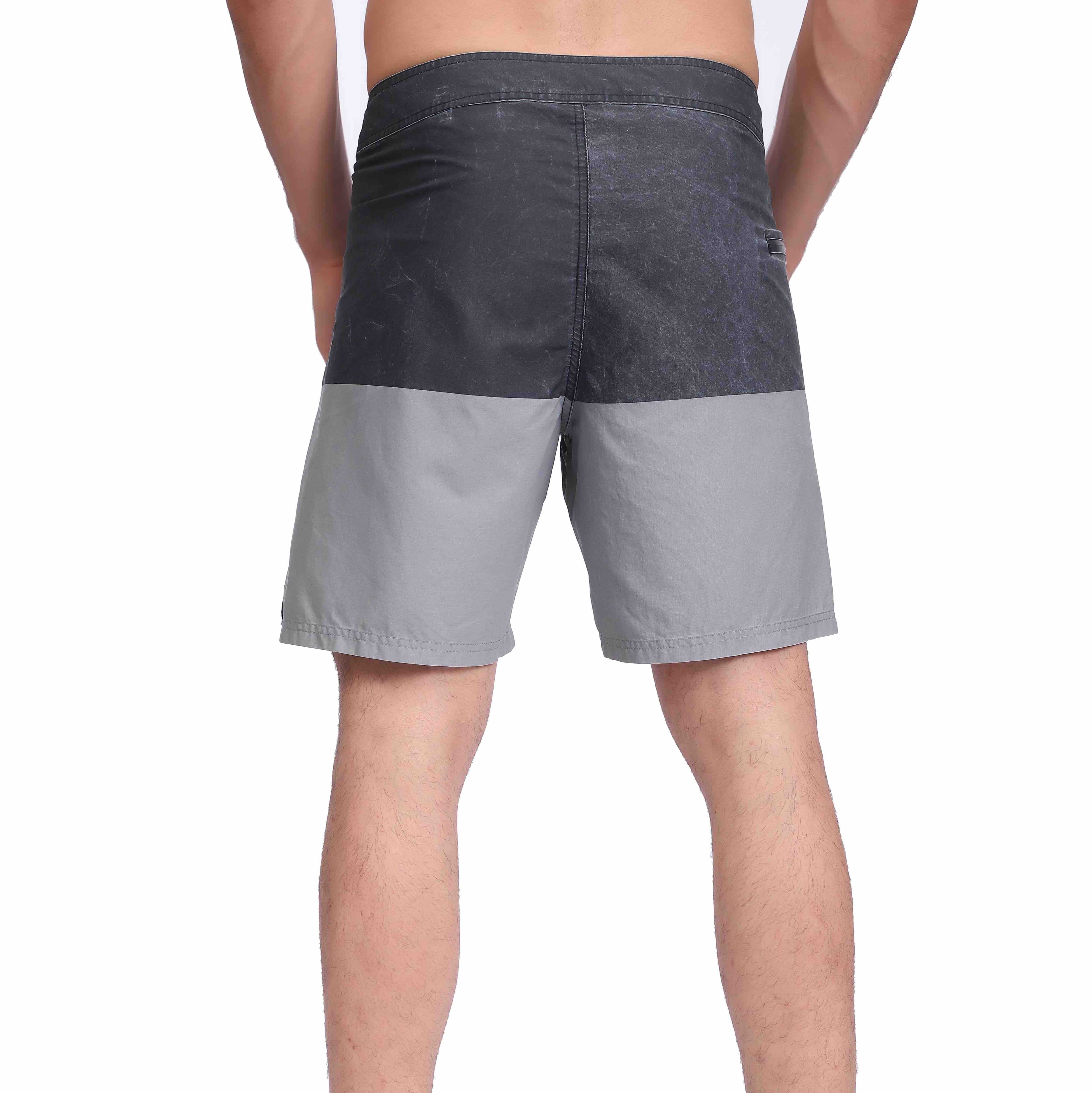 Men's Water Resistant Pigment Print Swim Boardshorts, 19 Inch Outseam