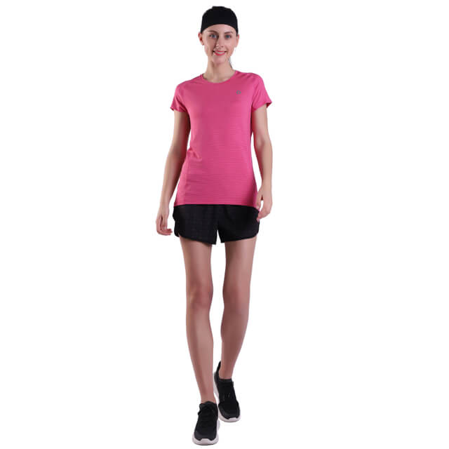 Women's Summer Workout Beach Tops Short Sleeve Yoga Running Sport Casual T-shirts