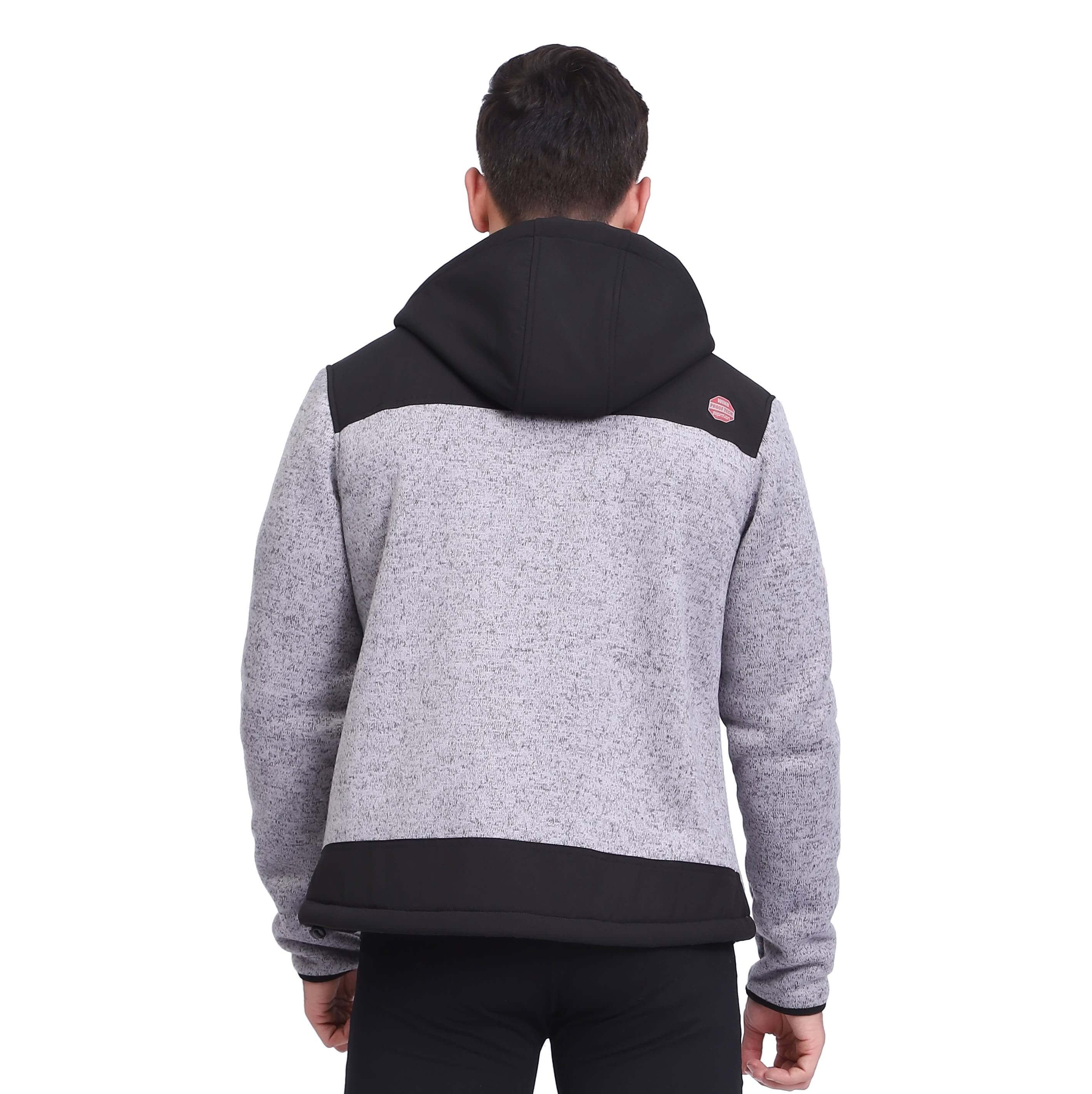 Men's Shaggy Bonded Windproof Winter Outdoor Short Jacket