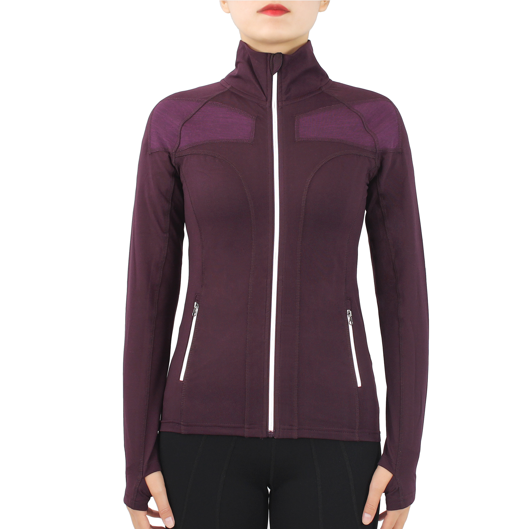Women's Running Define Jacket, Slim Fit Athletic Soft Long Sleeves